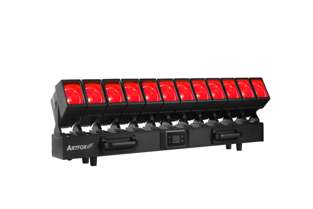 Wall wash light:12x60w, Beam wash 2-in-1, each head control individually